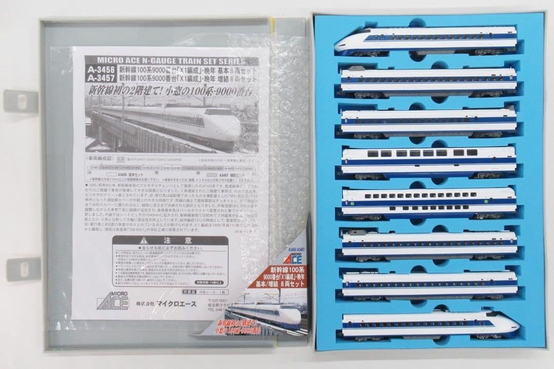 マイクロエース Nゲージ 鉄道模型 新幹線100系 X1編成晩年 基本 8両編成 マイクロエース Nゲージ 鉄道模型 新幹線100系 X1編成晩年 基本